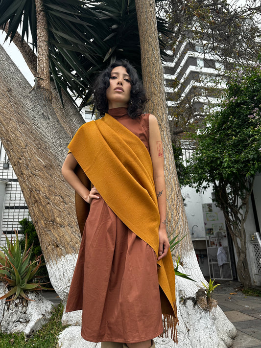 Stillness Woven Shawl