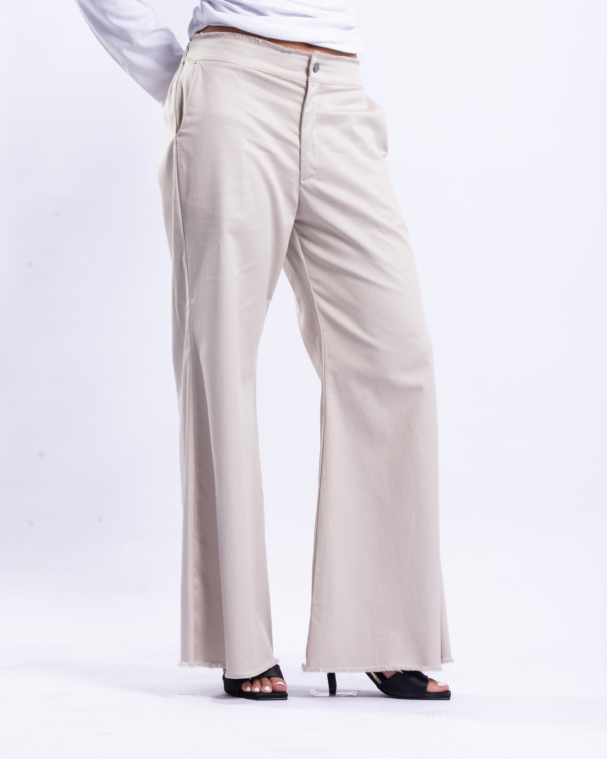 The Trace Trouser - Cotton Sateen
