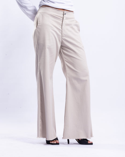 The Trace Trouser - Cotton Sateen