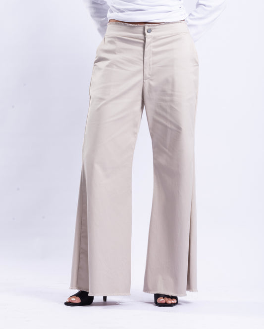 The Trace Trouser - Cotton Sateen