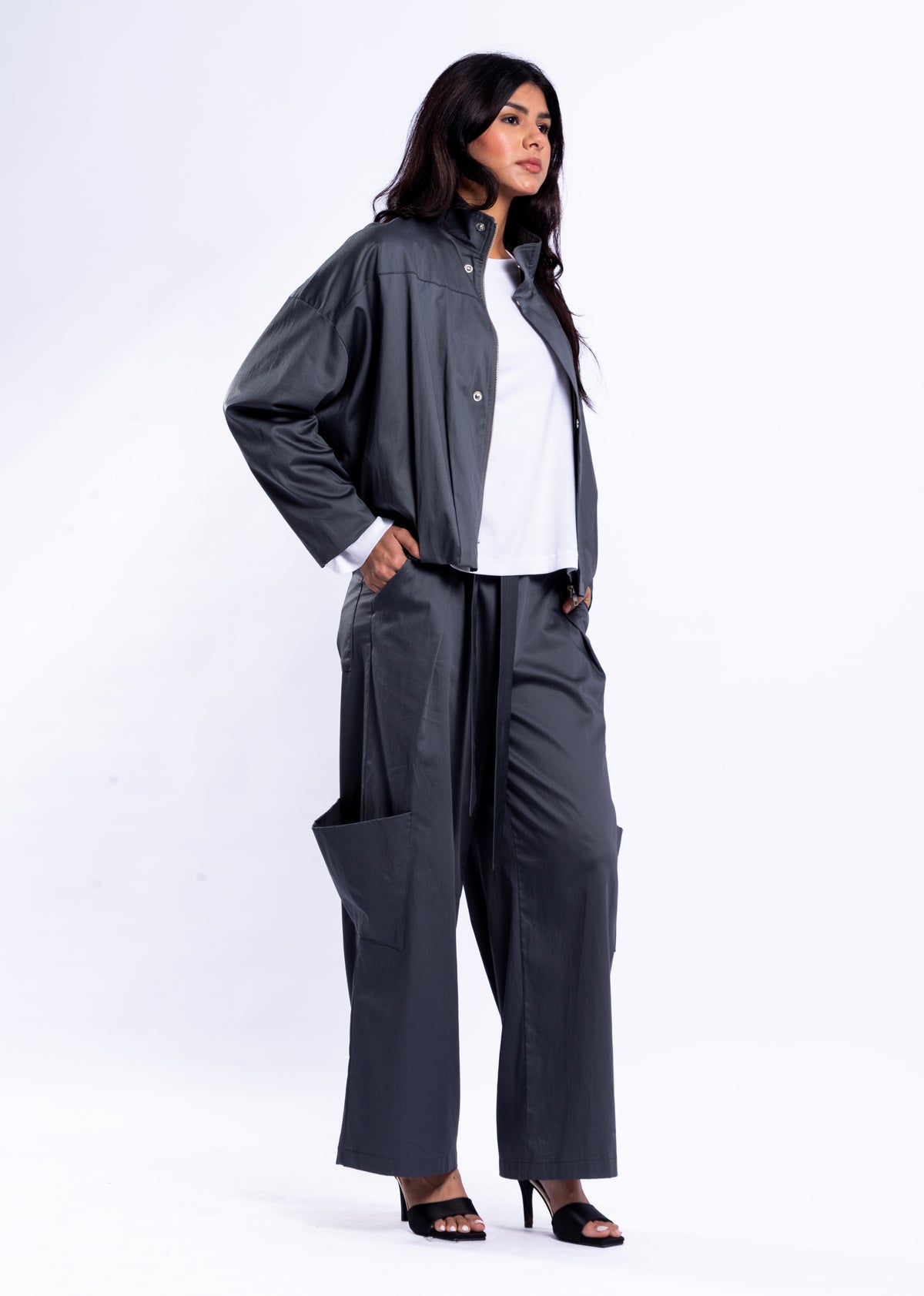 The Frame Jacket - Cotton Sateen