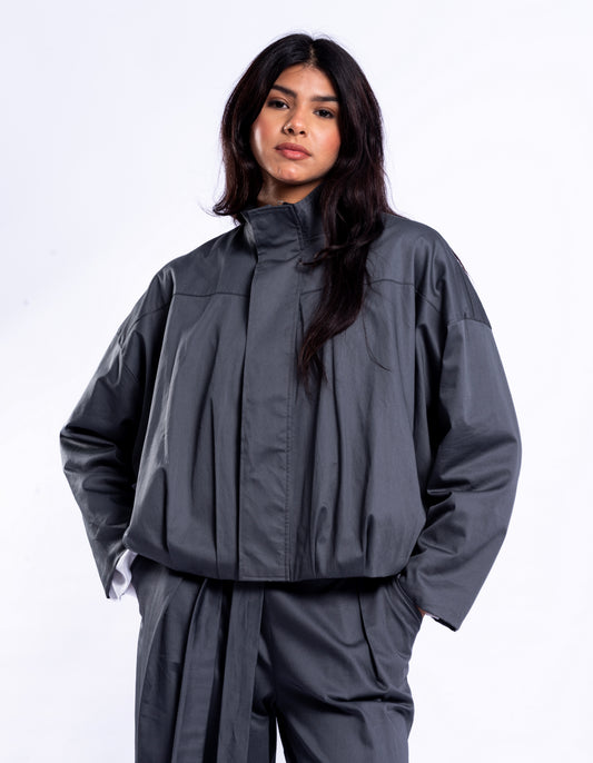 The Frame Jacket - Cotton Sateen