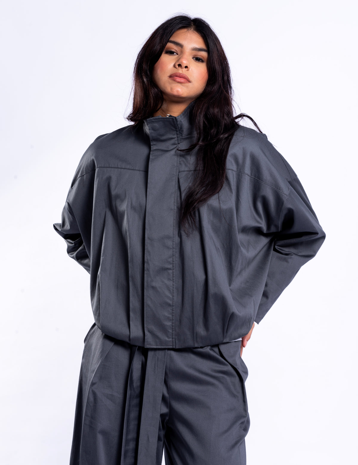 The Frame Jacket - Cotton Sateen