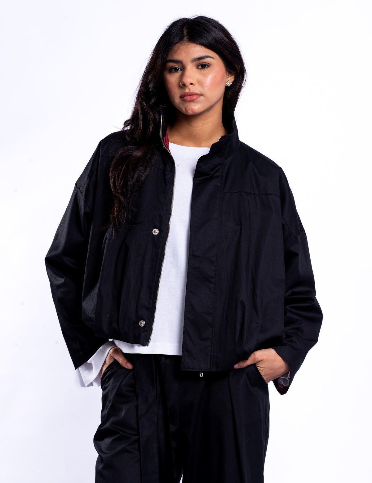The Frame Jacket - Cotton Sateen