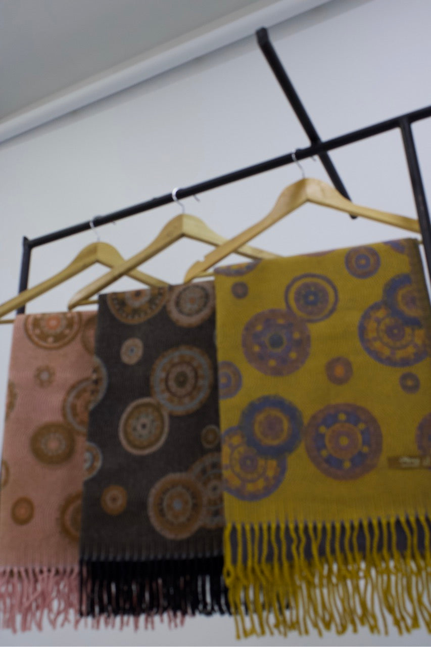 Inner Circle Woven Shawl